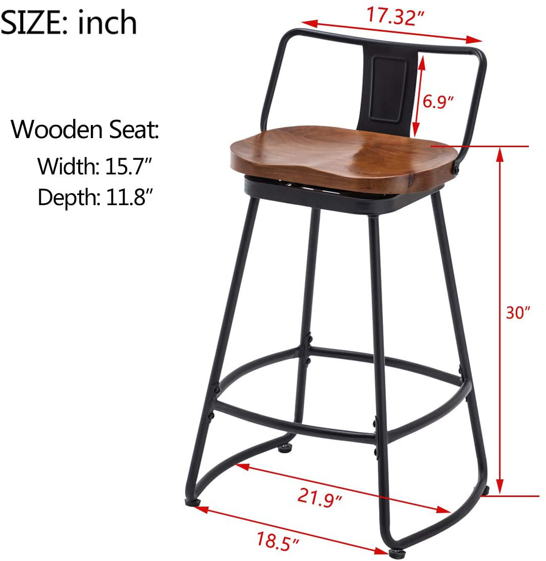 Williston Swivel Bar & Counter Stool & Reviews Wayfair